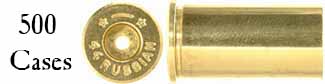 Cartridge Case,
.44 Russian, 
unprimed brass,
correct head stamp, by Starline,
500 pieces